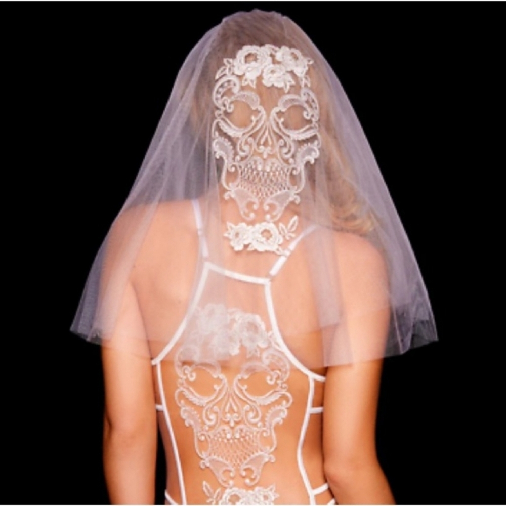 Honey Birdette Valeria Day of the Dead Veil